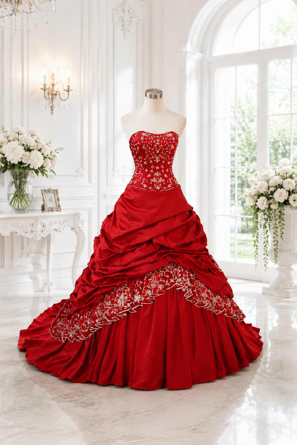 Scarlet front